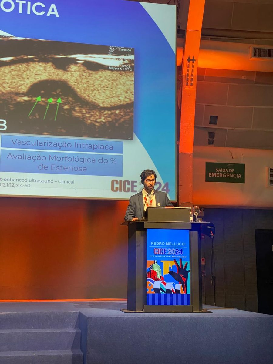 Dr. Pedro Mellucci at the CICE — International Congress of Endovascular Surgery